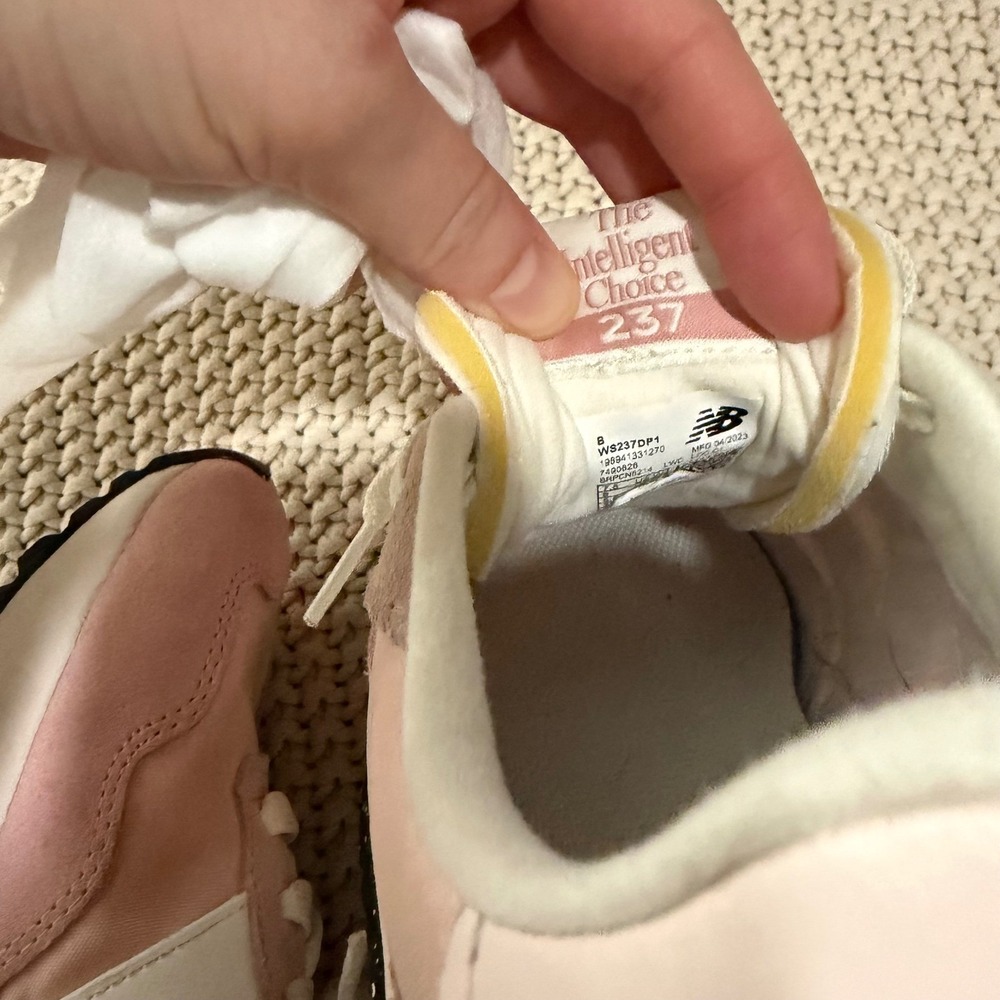 New Balance 237 Women Pink Haze Sneakers Athletic Casual Shoes WS237DP1 Size 7.5 - Picture 5 of 7